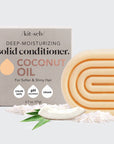Coconut Oil Conditioner Bar & Mask for Dry Damaged Hair