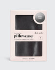 Satin King Pillowcase - Charcoal