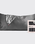 Satin King Pillowcase - Charcoal