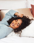 Satin King Pillowcase - Ivory