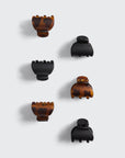 Recycled Plastic X-Small Claw Clips
