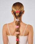 Ruched Satin Scrunchies