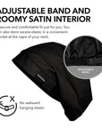 Satin-Lined Sleep Cap