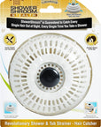 ShowerShroom Stealth Shower Hair Drain Catcher