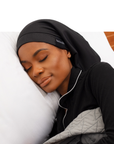 Satin-Lined Sleep Cap