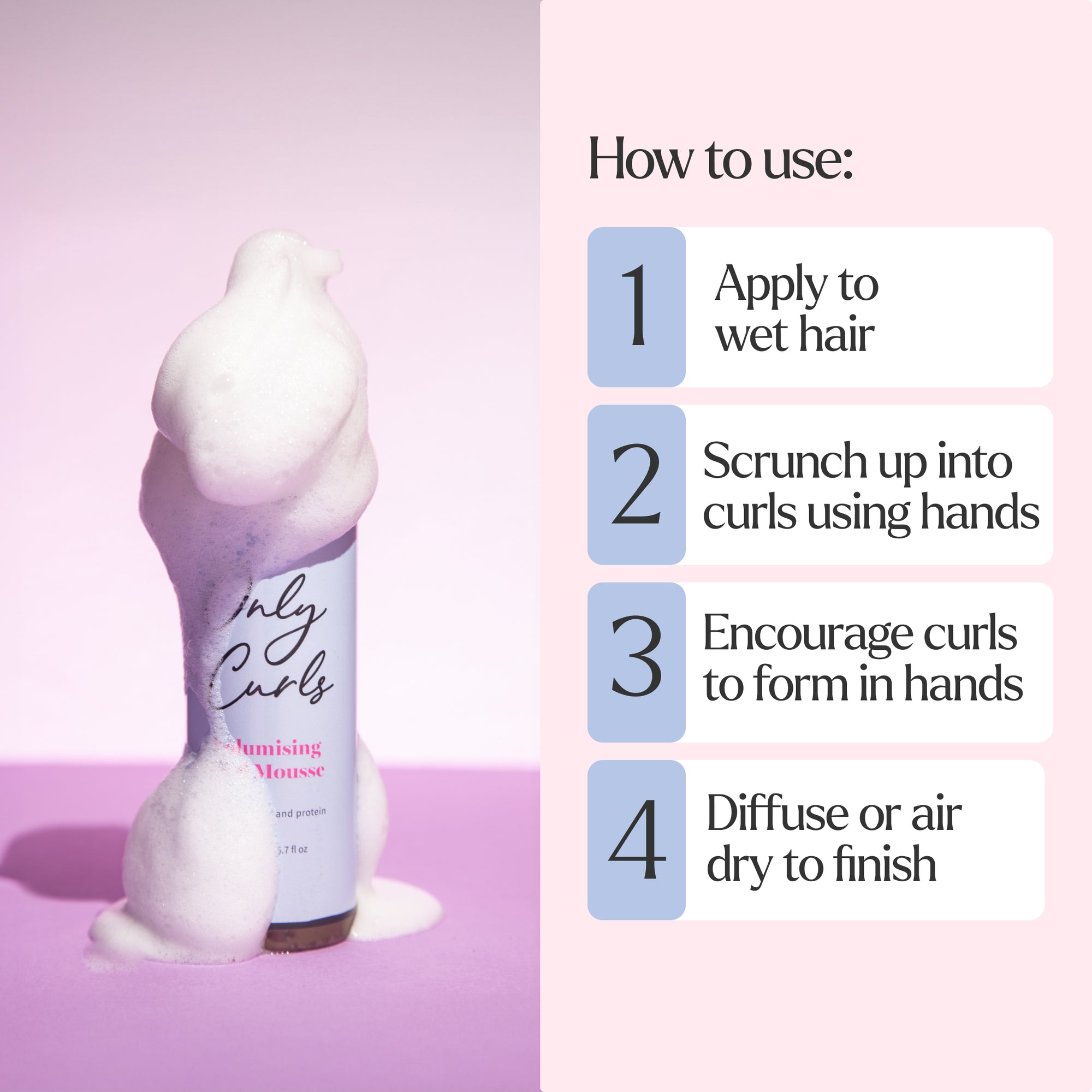 Volumising Curl Mousse
