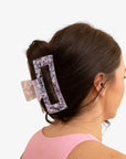 Purple Claw Clip