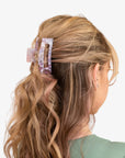 Purple Claw Clip
