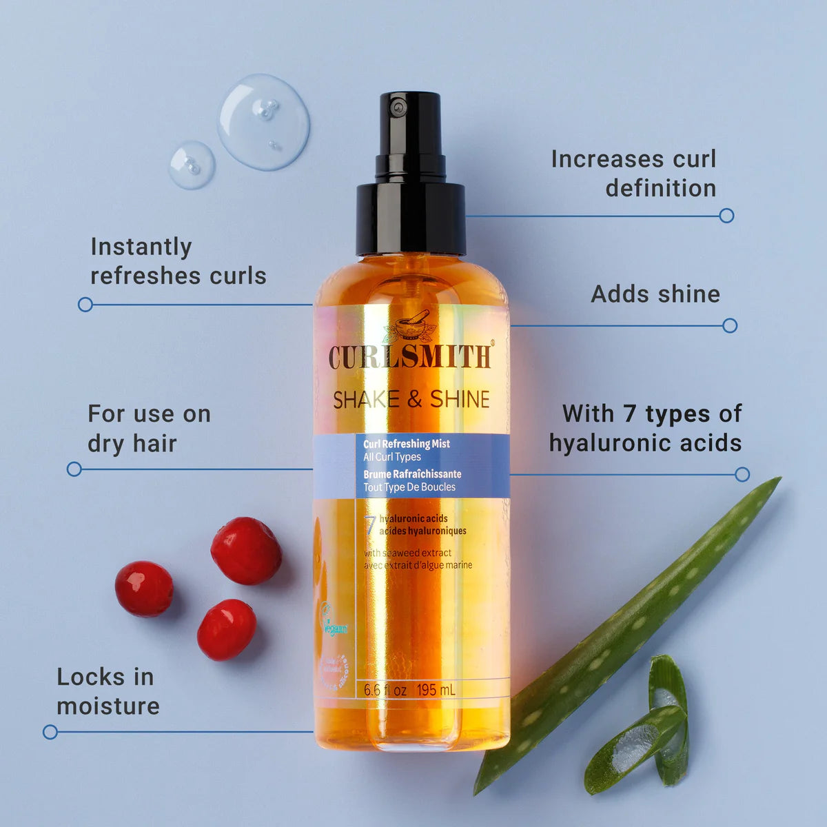 Shake & Shine Curl Refreshing Mist