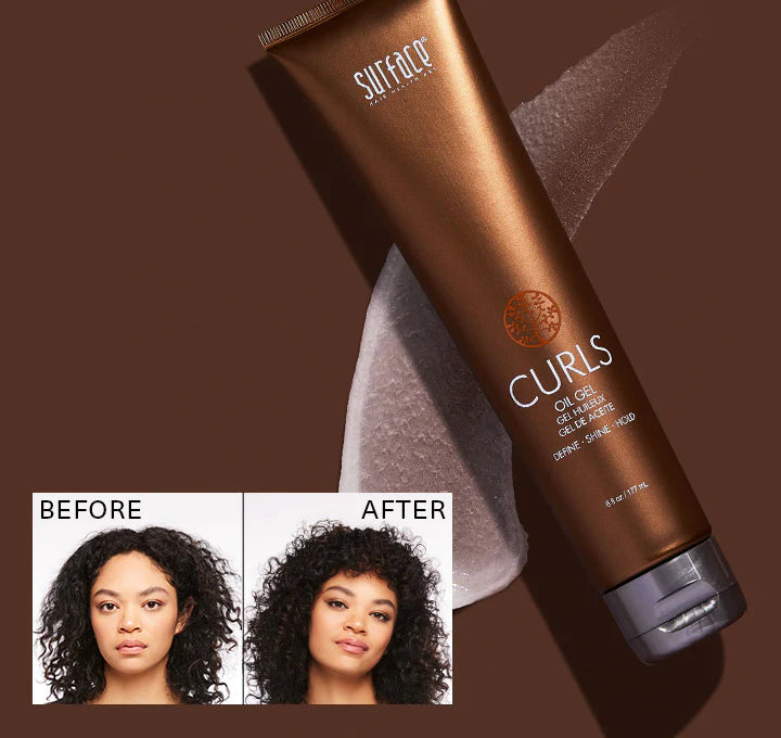 Surface curls outlet bundle