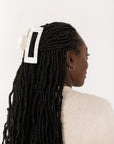 White Pearl Claw Clip