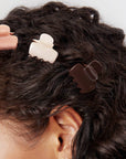 Recycled Plastic Mini Cloud Claw Clips