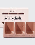 Self-Draining Soap Dish