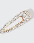Metal Rhinestone Large Open Shape Hair Clip