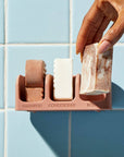 Self-Draining Soap Dish