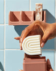 Self-Draining Soap Dish