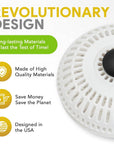 ShowerShroom Stealth Shower Hair Drain Catcher
