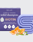 Purple Toning Solid Shampoo Bar