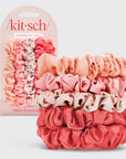 Ruched Satin Scrunchies