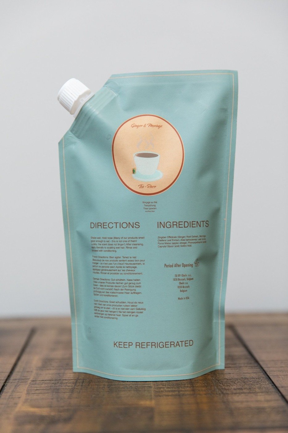 Ecoslay Ginger and Moringa Tea Rinse - Shop Now at Curl Warehouse