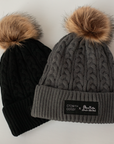 Satin-Lined Toque - Grey