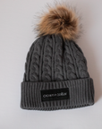 Satin-Lined Toque - Grey