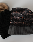 Satin-Lined Toque - Grey
