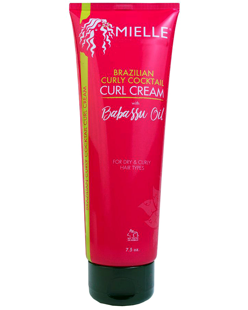 Mielle Organics Brazilian Curly Cocktail Curl Cream - Shop Now at Curl Warehouse