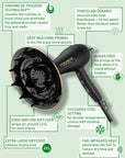 Defrizzion Dryer & XXL Diffuser