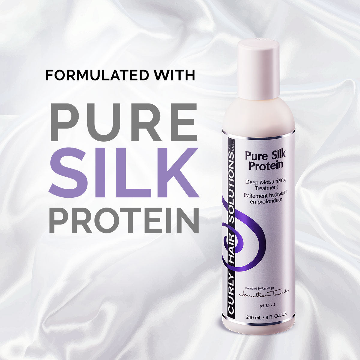 Curly Hair Solutions Pure Silk Protein Deep Treatment