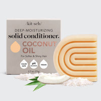 Coconut Oil Conditioner Bar & Mask for Dry Damaged Hair