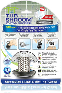 TubShroom Ultra Bath Tub Strainer
