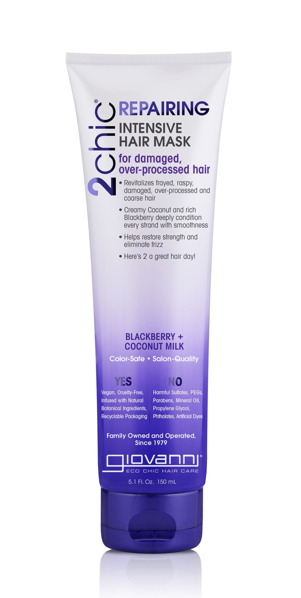 2chic Repairing Intensive Hair Mask with Blackberry & Coconut Milk