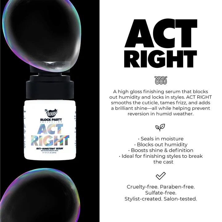 Block Party Act Right Anti-Humectant Serum