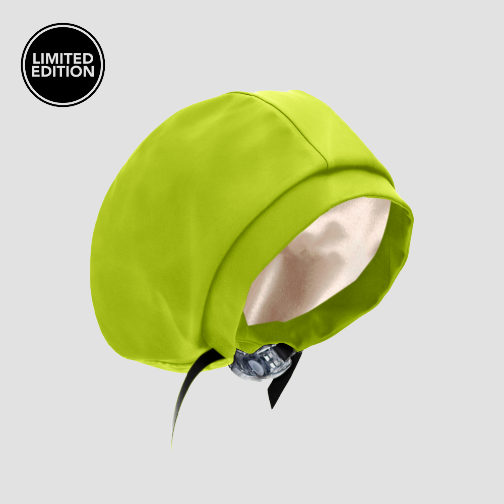 Satin-Lined Waterproof Adjustable Swim Cap