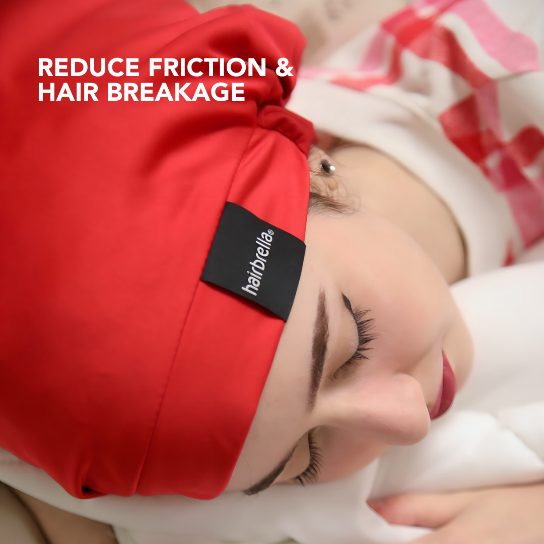 Satin-Lined Sleep Cap