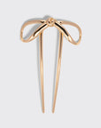 Mini Metal Bow French Hair Pin