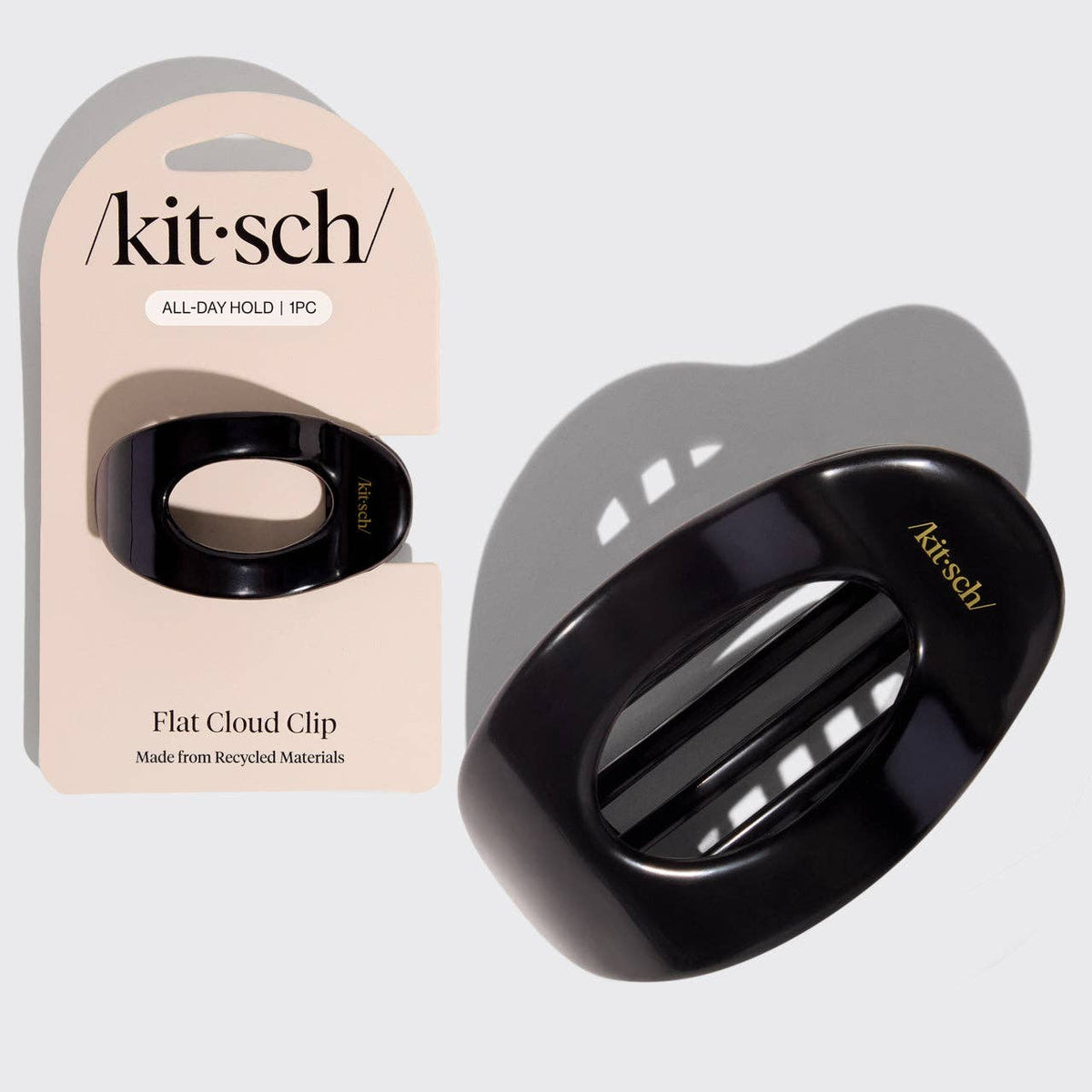 Recycled Plastic Small Flat Cloud Clip