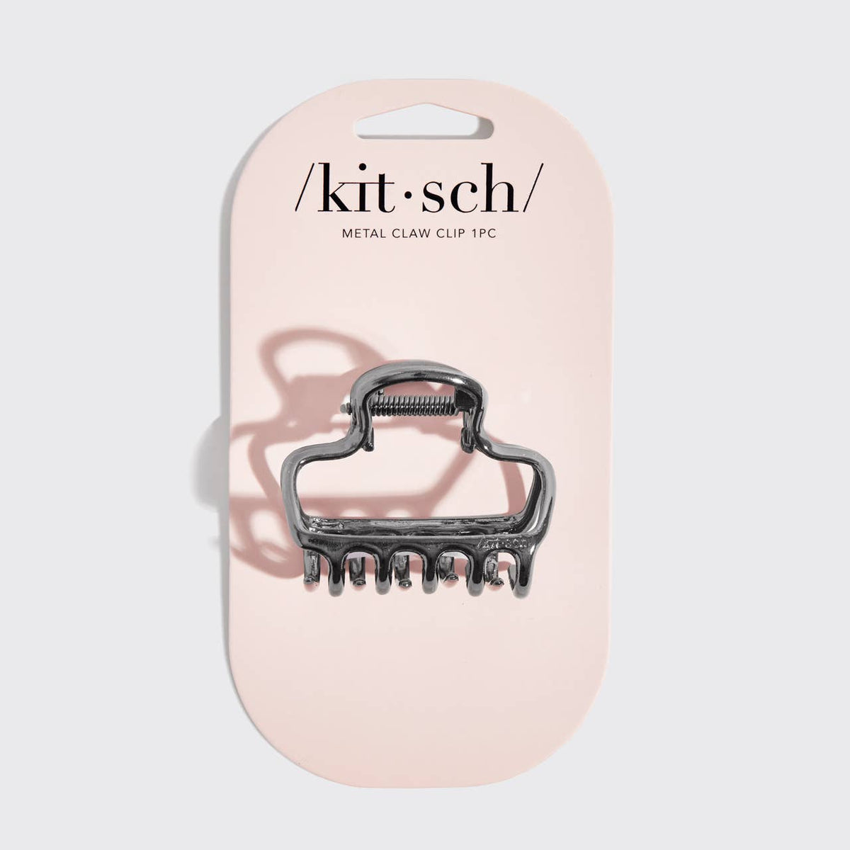 Metal Medium Open Shape Puffy Claw Clip
