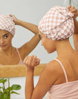 Satin Lined Flexi Shower Cap