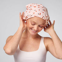 Satin Lined Flexi Shower Cap