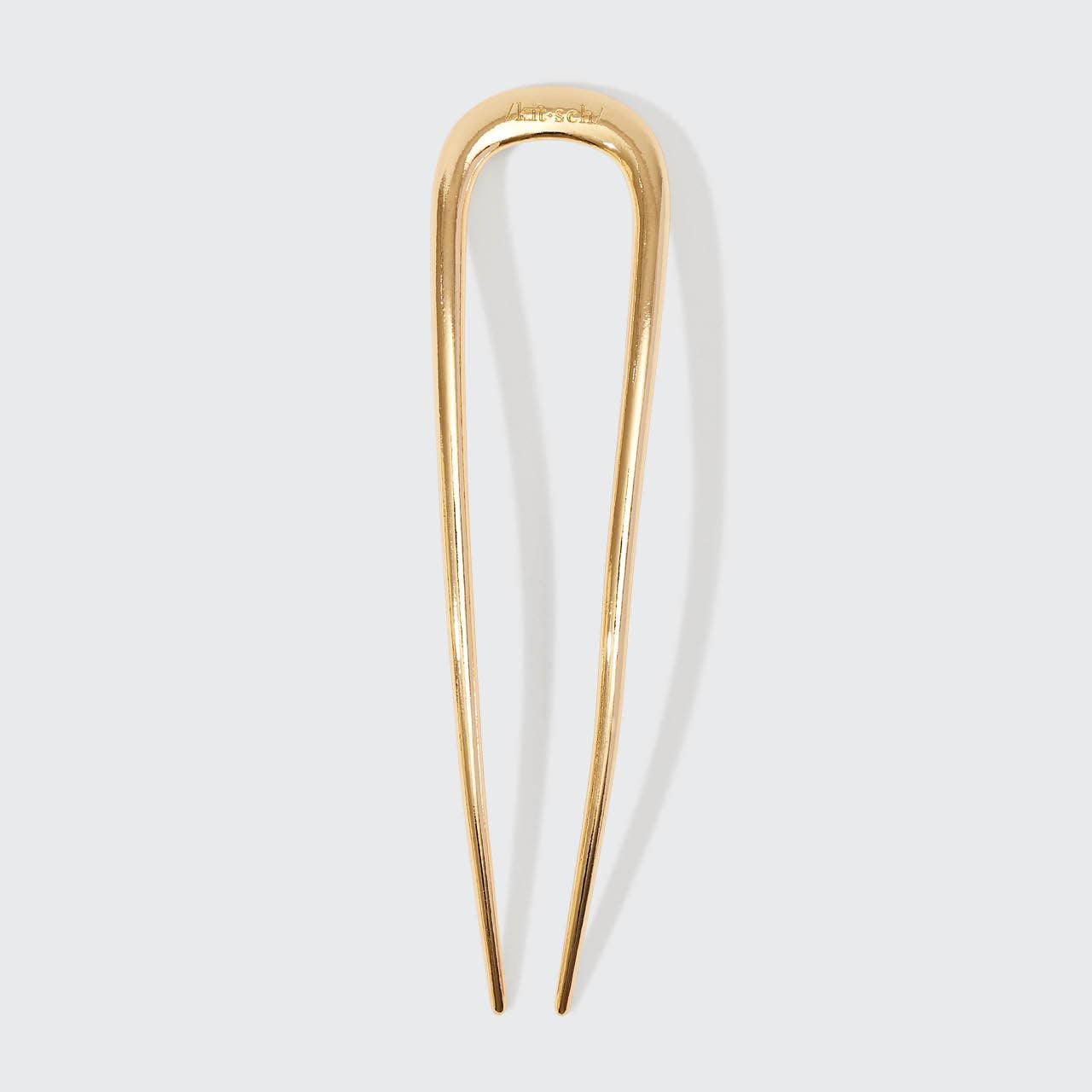 Metal Gold French Hair Pin