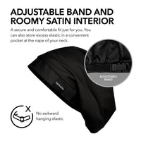 Satin-Lined Sleep Cap