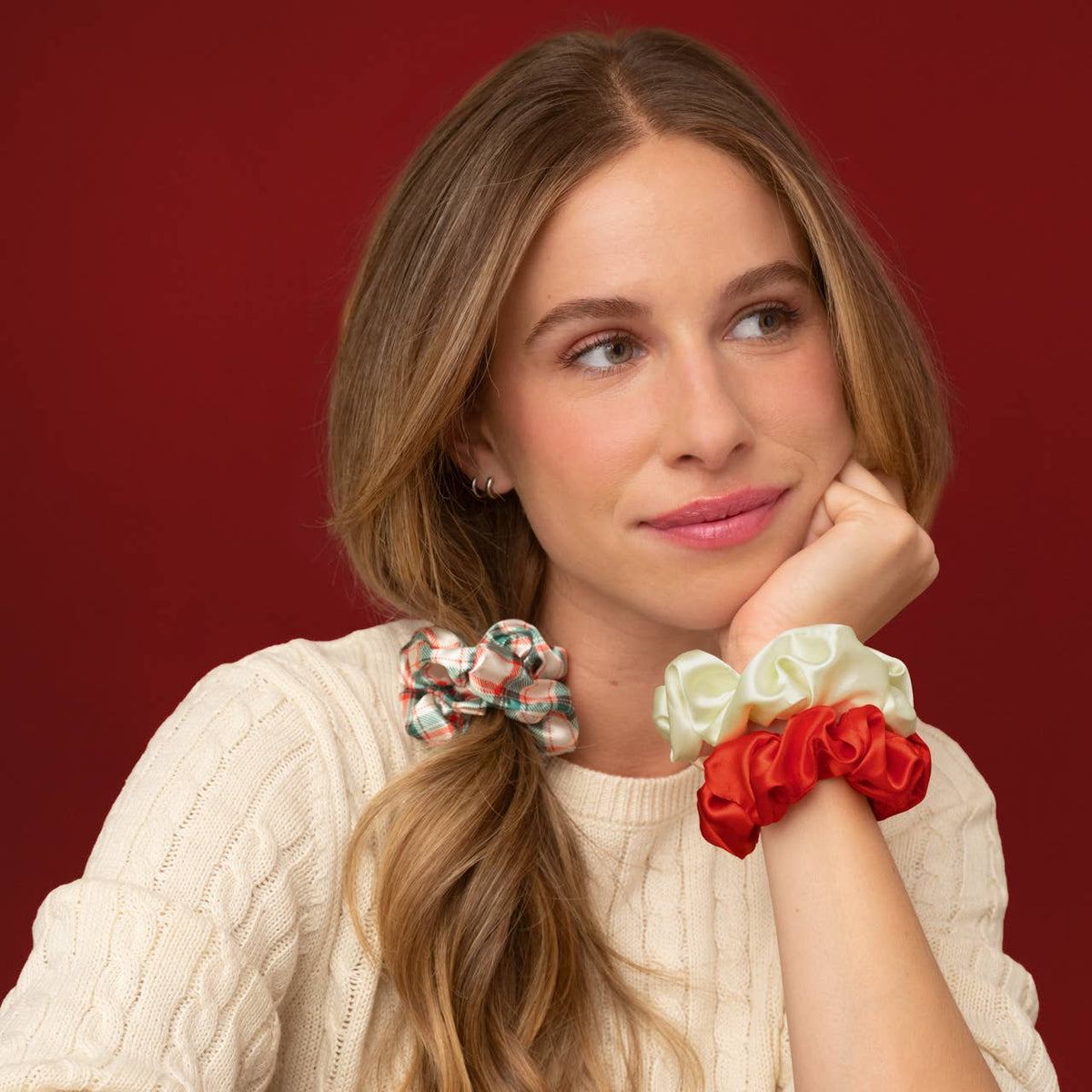 Holiday Scrunchies (Set of 3)