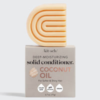 Coconut Oil Conditioner Bar & Mask for Dry Damaged Hair