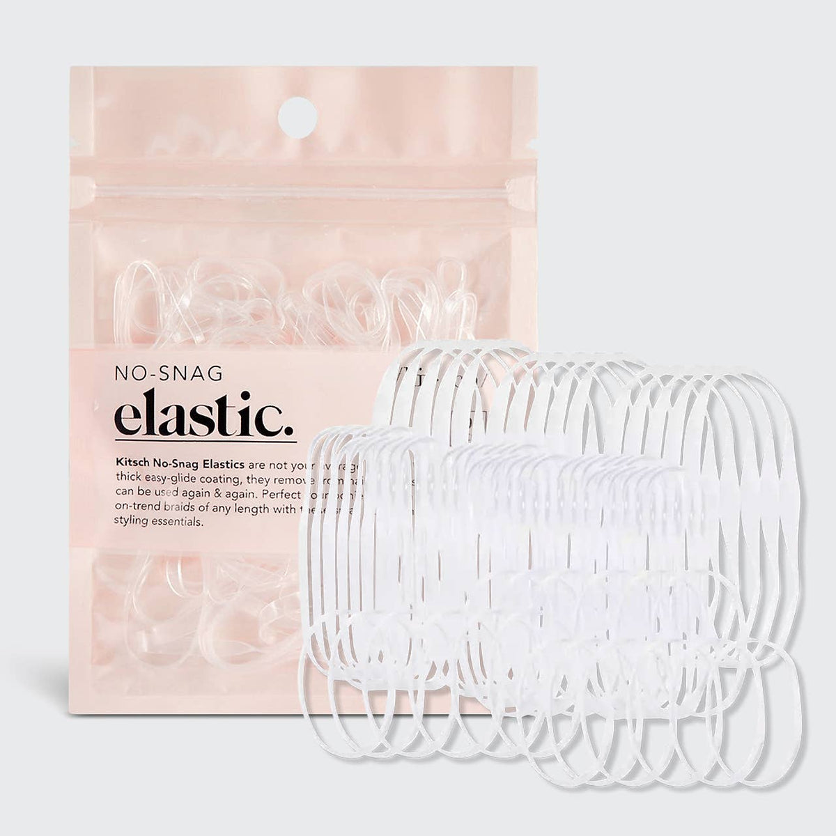 No-Snag Elastics (Clear)