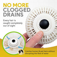 ShowerShroom Stealth Shower Hair Drain Catcher