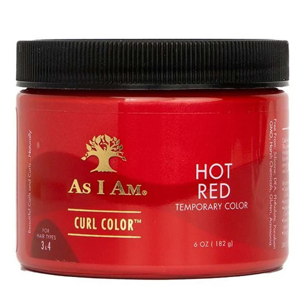 Curl Color Hot Red