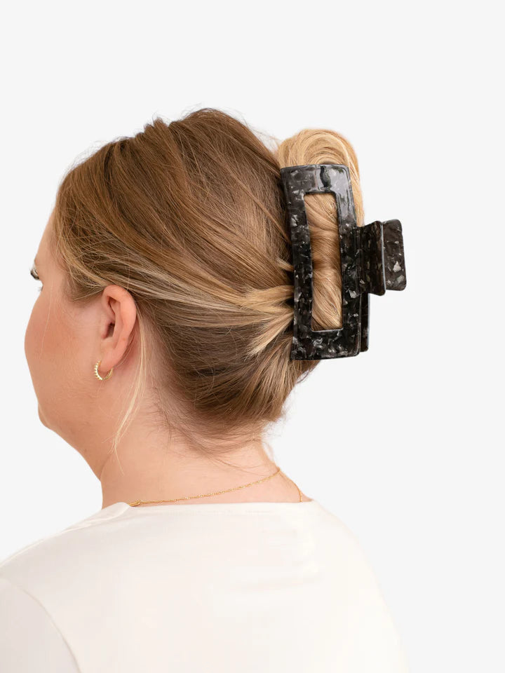Black Onyx Claw Clip