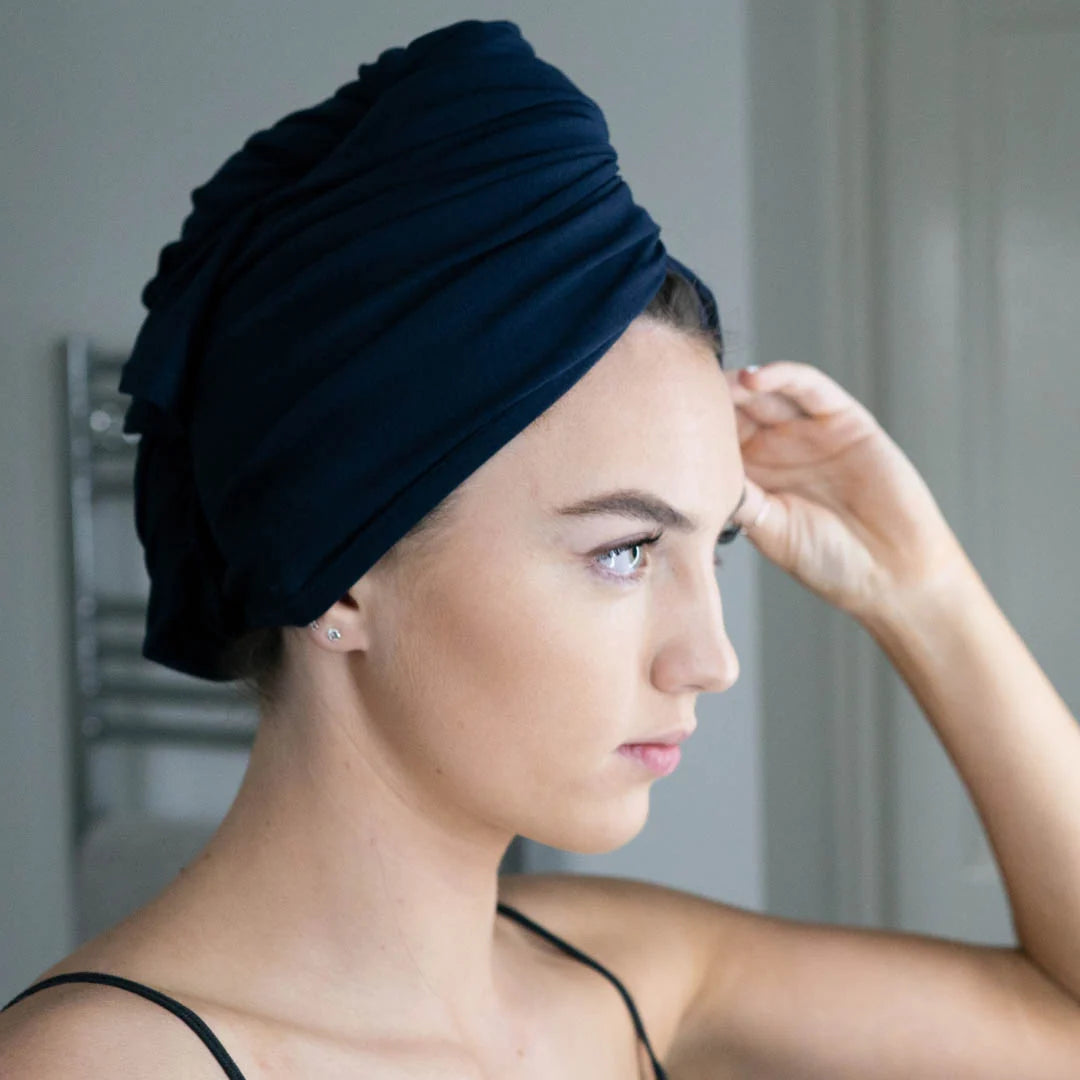 Organic Jersey Cotton Hair Towel